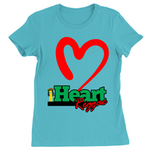 Load image into Gallery viewer, #iHeartREGGAE Women's T-Shirts