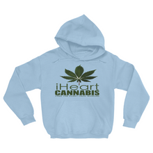 Load image into Gallery viewer, Rastafari JAMS Reggae Radio - iHeart Cannabis - Hoodies (No-Zip/Pullover)
