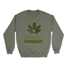 Load image into Gallery viewer, Apparel-DTG-Sweatshirt-Gildan-18000-L-MilitaryGreen-Unisex-CF-20230810152030384