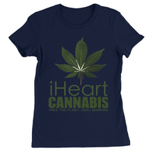 Load image into Gallery viewer, IHeart Cannabis Women's T-Shirts