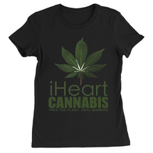 Load image into Gallery viewer, IHeart Cannabis Women's T-Shirts