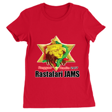 Load image into Gallery viewer, Rastafari JAMS Reggae Radio (Women's T-Shirts)