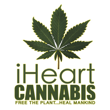 Load image into Gallery viewer, Rastafari JAMS Reggae Radio - iHeart Cannabis (DARK colored) Sweatshirts