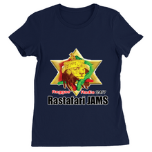Load image into Gallery viewer, Rastafari JAMS Reggae Radio (Women's T-Shirts)