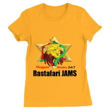 Load image into Gallery viewer, Rastafari JAMS Reggae Radio (Women's T-Shirts)
