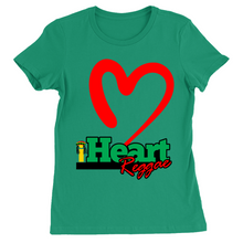 Load image into Gallery viewer, #iHeartREGGAE Women's T-Shirts