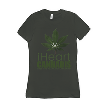 Load image into Gallery viewer, IHeart Cannabis Women's T-Shirts