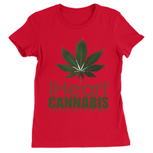 Load image into Gallery viewer, IHeart Cannabis Women's T-Shirts