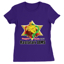 Load image into Gallery viewer, Rastafari JAMS Reggae Radio (Women's T-Shirts)