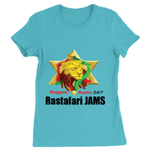 Load image into Gallery viewer, Rastafari JAMS Reggae Radio (Women's T-Shirts)