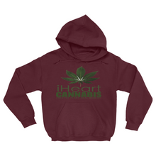 Load image into Gallery viewer, Rastafari JAMS Reggae Radio - iHeart Cannabis - Hoodies (No-Zip/Pullover)