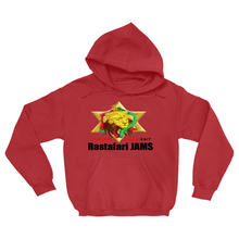 Load image into Gallery viewer, Rastafari JAMS Reggae Radio Hoodies (No-Zip/Pullover)