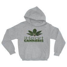 Load image into Gallery viewer, Rastafari JAMS Reggae Radio - iHeart Cannabis - Hoodies (No-Zip/Pullover)