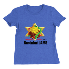 Load image into Gallery viewer, Rastafari JAMS Reggae Radio (Women's T-Shirts)