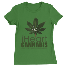 Load image into Gallery viewer, IHeart Cannabis Women's T-Shirts