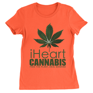 IHeart Cannabis Women's T-Shirts