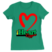 Load image into Gallery viewer, #iHeartREGGAE Women&#39;s T-Shirts
