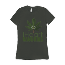 Load image into Gallery viewer, IHeart Cannabis Women&#39;s T-Shirts
